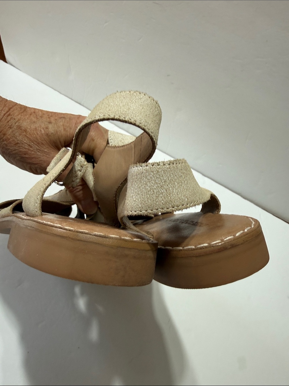 Bernardo Pippa Sand Leather Fisherman Sandals Women’s Size 10M - Picture 5 of 15